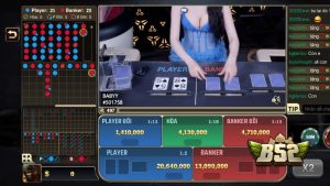Giao diện bàn chơi Baccarat trực quan, minh bạch tuyệt đối